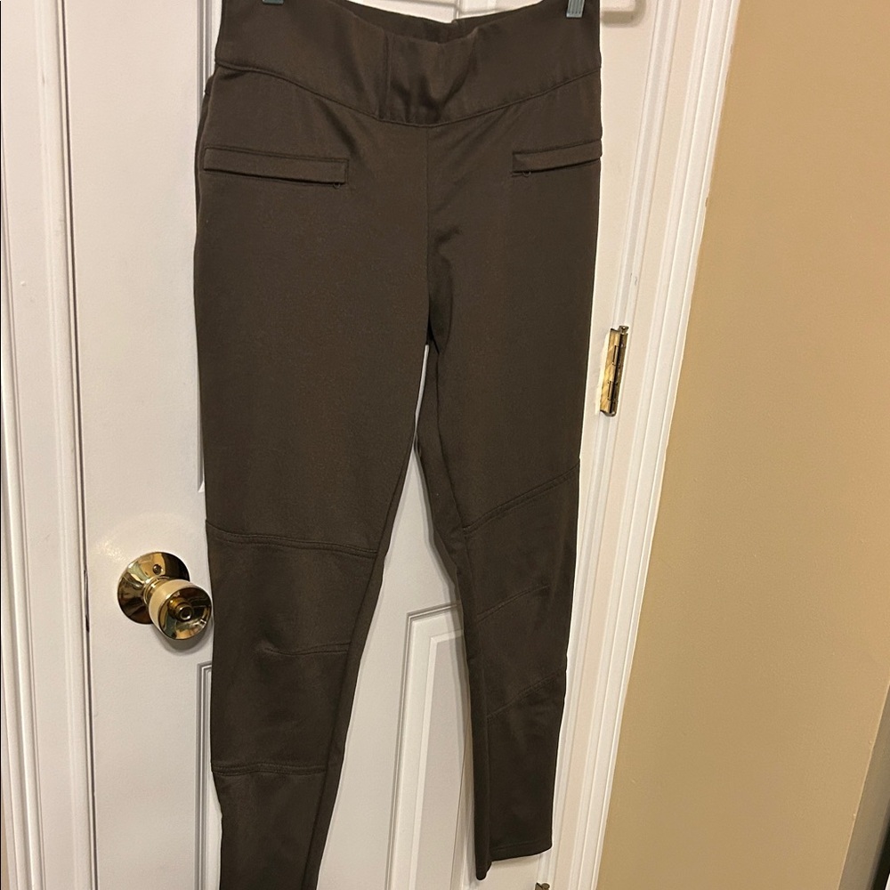 Columbia Olive Green  High-Waisted Leggings